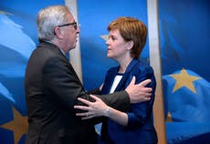 Read more

Independent Scotland ‘like Greece without the sun’, Sturgeon warned