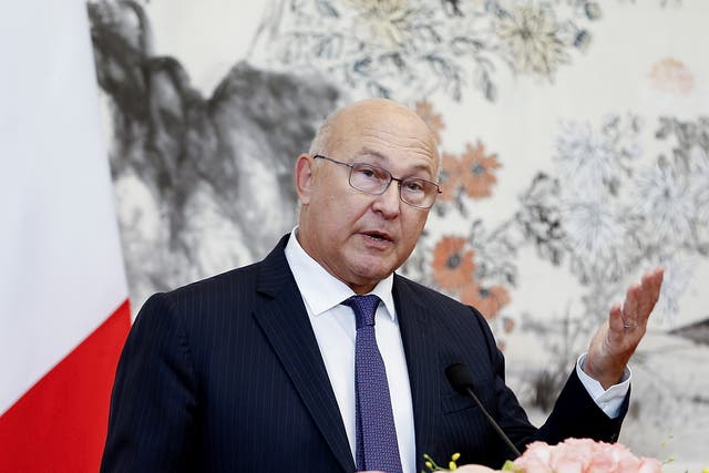 Michel Sapin is one of Socialist president Mr Hollande’s closest allies