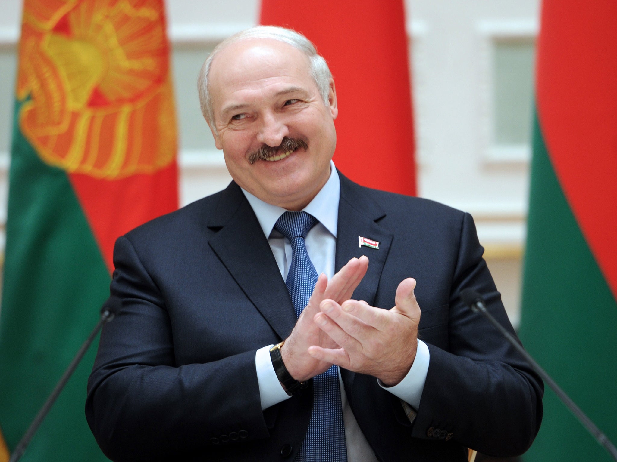 Belarusian president Alexander Lukashenko told people to 'get undressed and work until you sweat', sparking hilarity online