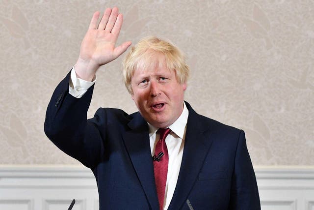 Boris Johnson has announced he will not be running as a candidate in the Conservative Party leadership race