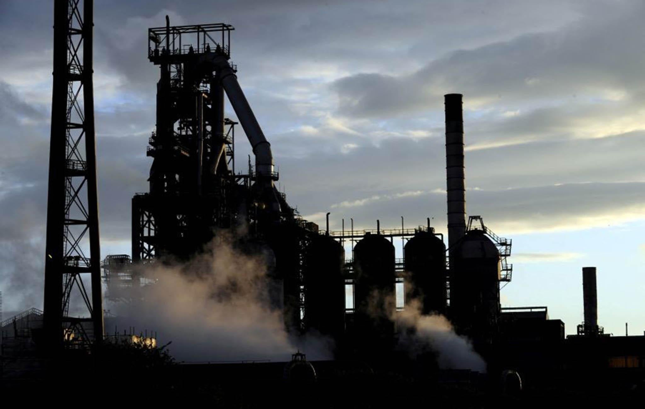 The Tata Steel plant in Port Talbot which may face closure if a buyer cannot be found
