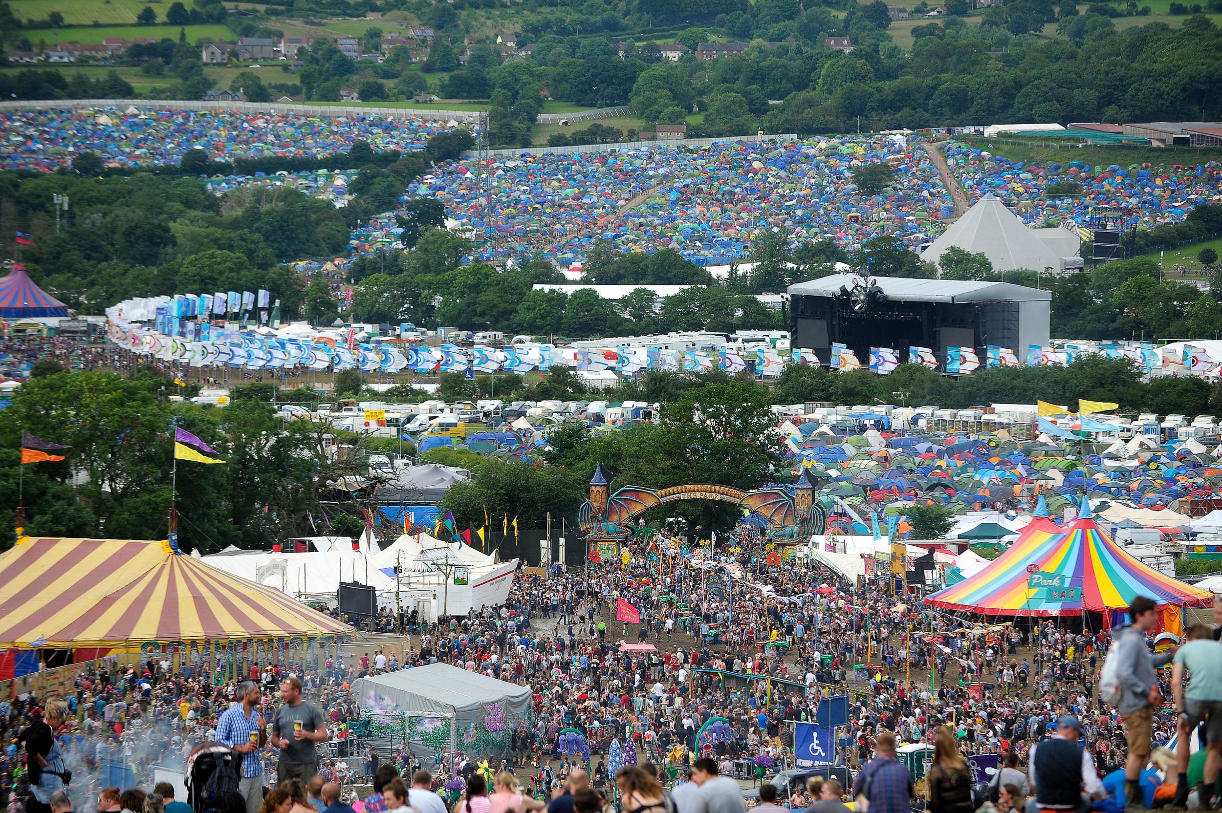Glastonbury is one of the largest festivals in the world