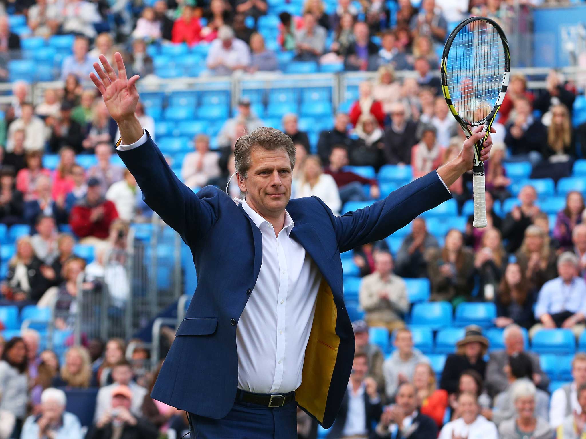 Wimbledon Andrew Castle makes lecherous remark about Marcus Willis girlfriend during BBC coverage The Independent The Independent