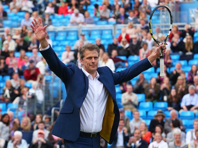 BBC commentator and former tennis player Andrew Castle has since apologised