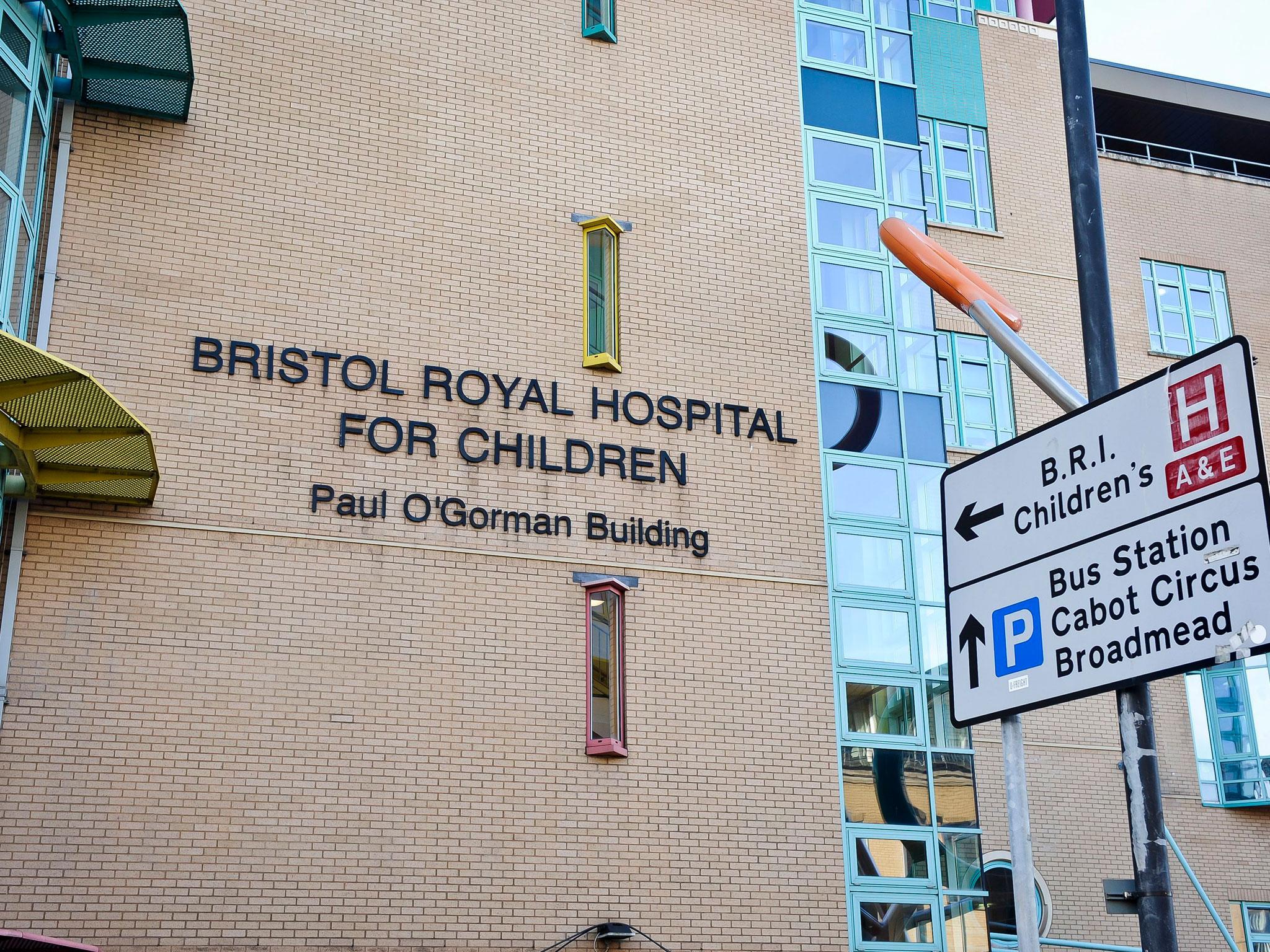 The girl remains in intensive care at Bristol Royal Hospital for Children