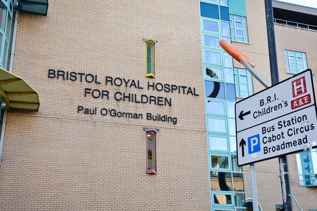 <p>The girl remains in intensive care at Bristol Royal Hospital for Children </p>