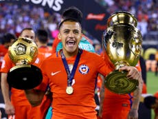 Read more

Juventus 'approach' for Sanchez rebuffed by Arsenal