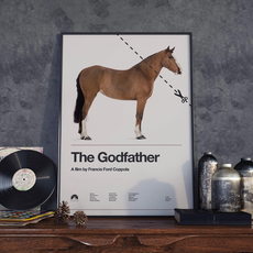Graphic designer gives film posters a pleasing, minimalist overhaul