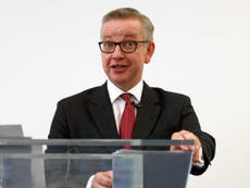 Brexit live: Michael Gove launches leadership bid as prominent Tories back Theresa May- latest updates