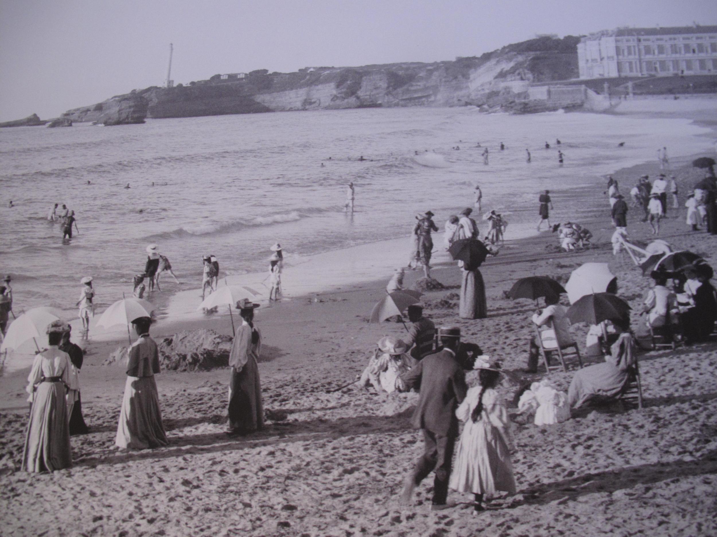 Biarritz was a popular holiday spot for Europe's high society