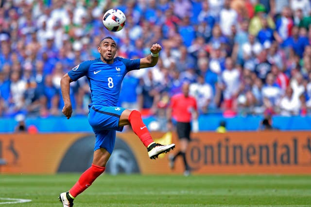 Payet in action for France