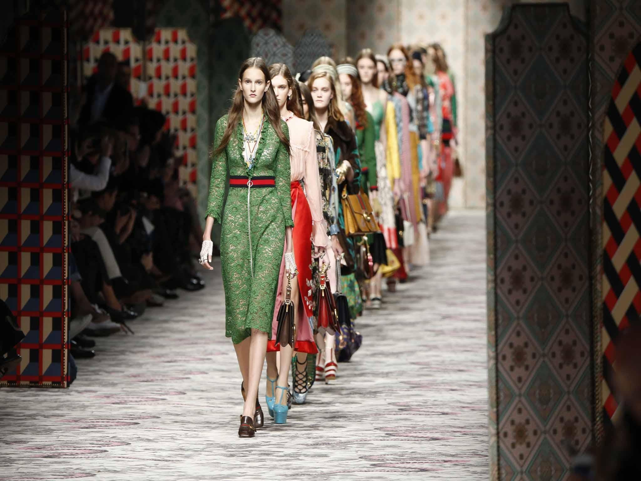 Gucci Spring/ Summer 2016 Finale