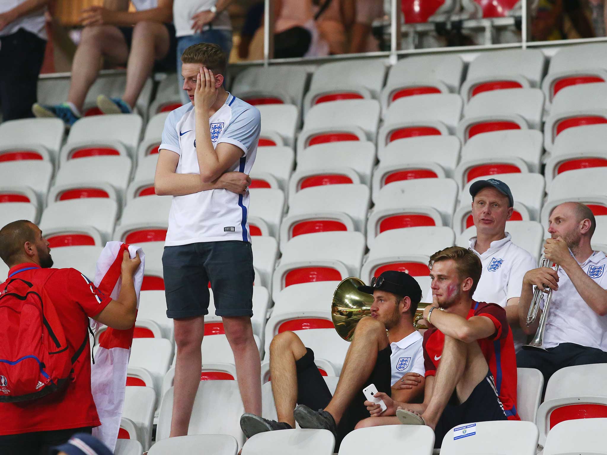 England supporters have endured a tough few weeks - for differing reasons - in France this summer