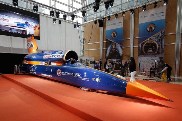 The Bloodhound project aims to crack 1000mph, well beyond the speed of sound