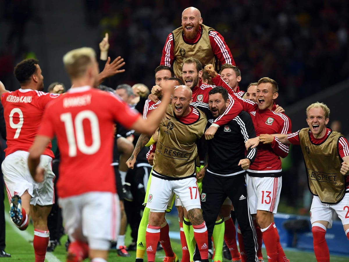 Wales Vs Belgium Match Report Welsh Dragons Roar Into Euro 16 Semi Finals With Stunning Destruction Of Belgium The Independent The Independent