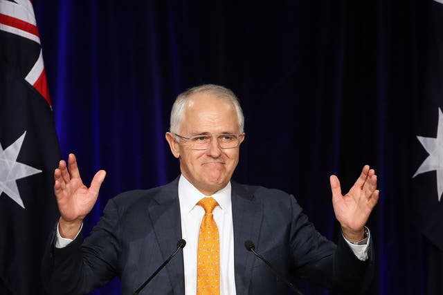 Australian PM Malcolm Turnball has rejected the Chinese purchase of electricity assets in New South Wales