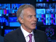 Tony Blair says UK 'should keep its options open' over Brexit