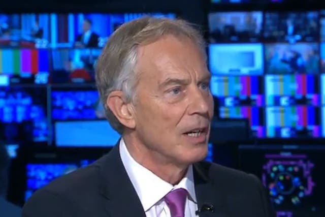 Tony Blair has said he will wait to see the findings of the Chilcot report before commenting