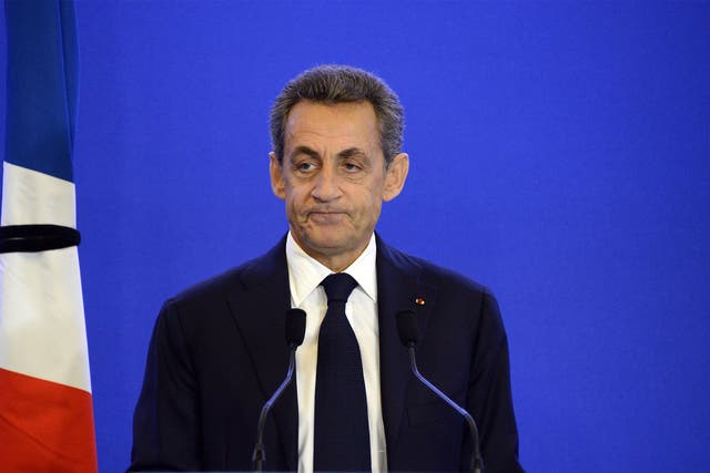 The former French president will compete against 13 other candidates from his conservative party in the primaries