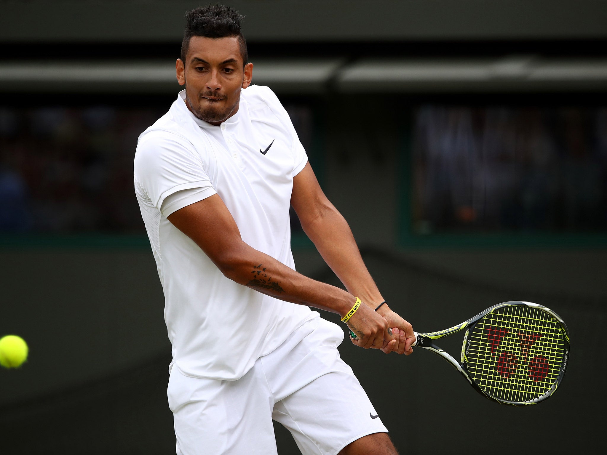Nick Kyrgios is looking forward to going up against home favourite Andy Murray