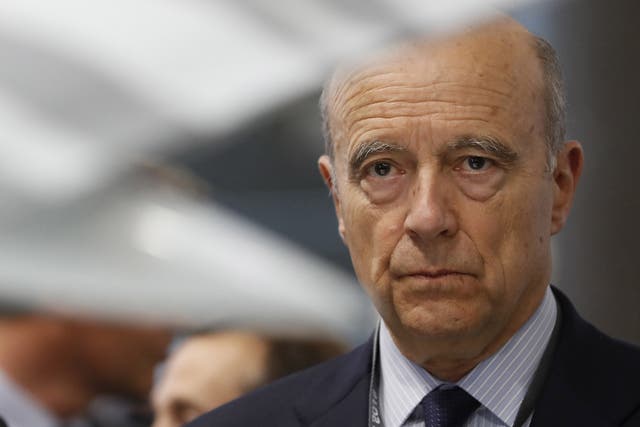 Alain Juppe, a presidential candidate and former French Prime Minister