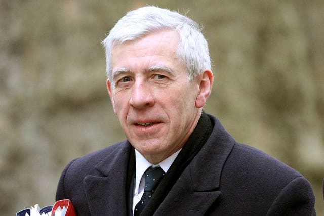Jack Straw supported Britain's intervention in Iraq as Tony Blair's Foreign Secretary