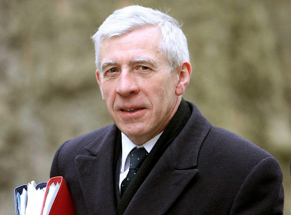 Jack Straw supported Britain's intervention in Iraq as Tony Blair's Foreign Secretary