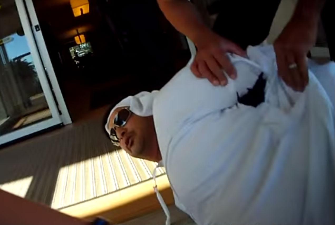 Mr Al Menhali had just been asking if there were any free rooms at the hotel