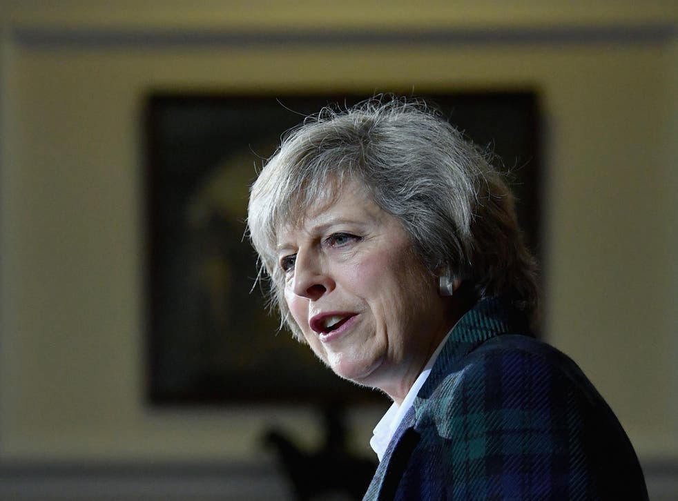 Theresa May has refused to say that she will not deport EU nationals from the UK after Brexit