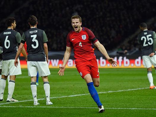 Eric Dier scored a late winning header against world champions Germany earler this year (Getty)