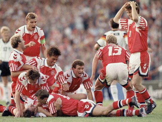 Denmark upset the odds to win the 1992 European Championship (Getty)