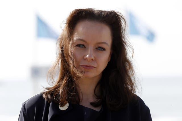 Samantha Morton at Cannes earlier this year