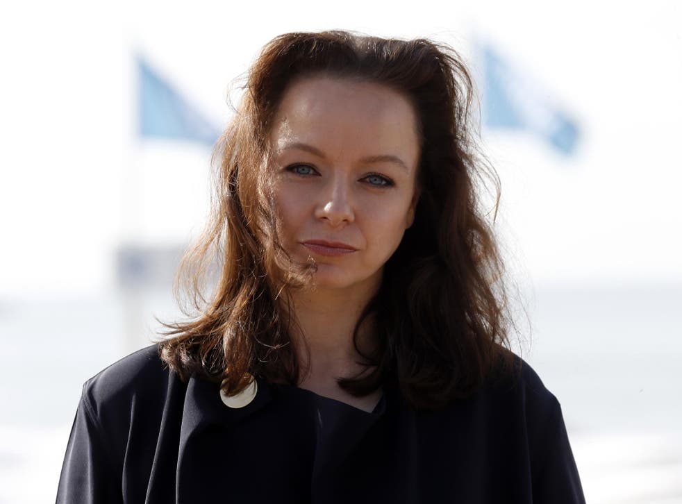 Samantha Morton at Cannes earlier this year