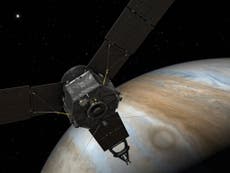 Jupiter space probe Juno arrives at planet after Nasa pulls off 'the hardest thing' it's ever done