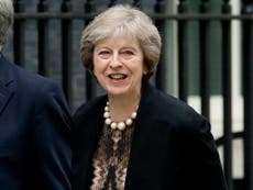 Read more

Theresa May 'pleased' with Tory leadership victory