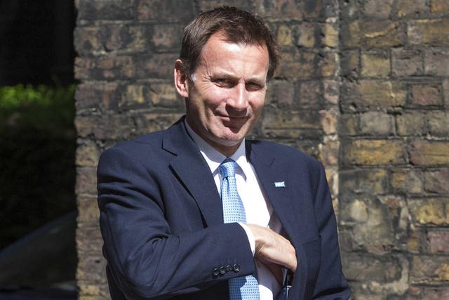 Jeremy Hunt, the Health Secretary, pointed to the fact that ‘a third of BMA members didn’t vote at all’