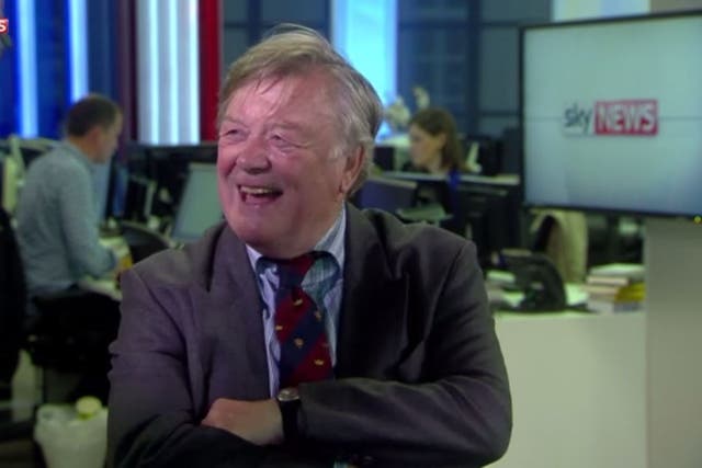 Ken Clarke chats with Malcolm Rifkind