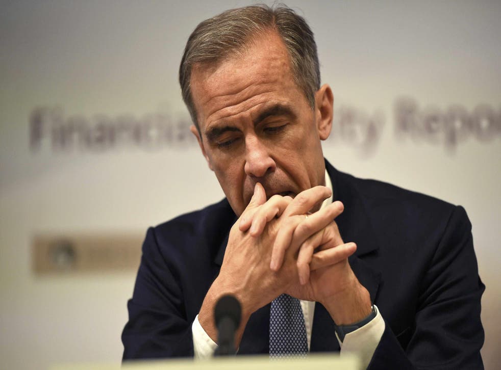 Mark Carney has signalled that rates may need to come down