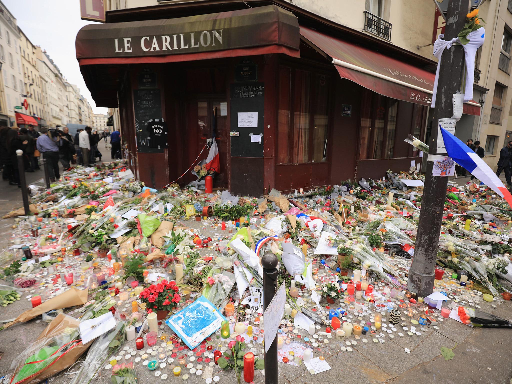 Le Carillon restaurant, one of the scenes of the Paris Attacks in November last year