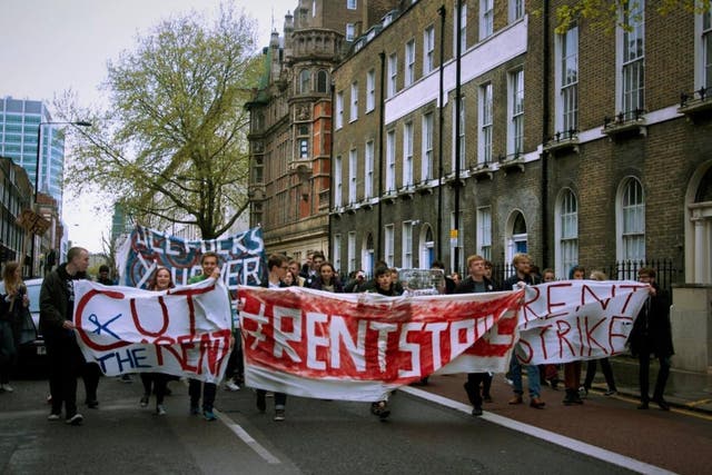 UCL student protestors argue "extortionate" rents fund plans for more unaffordable housing at the university