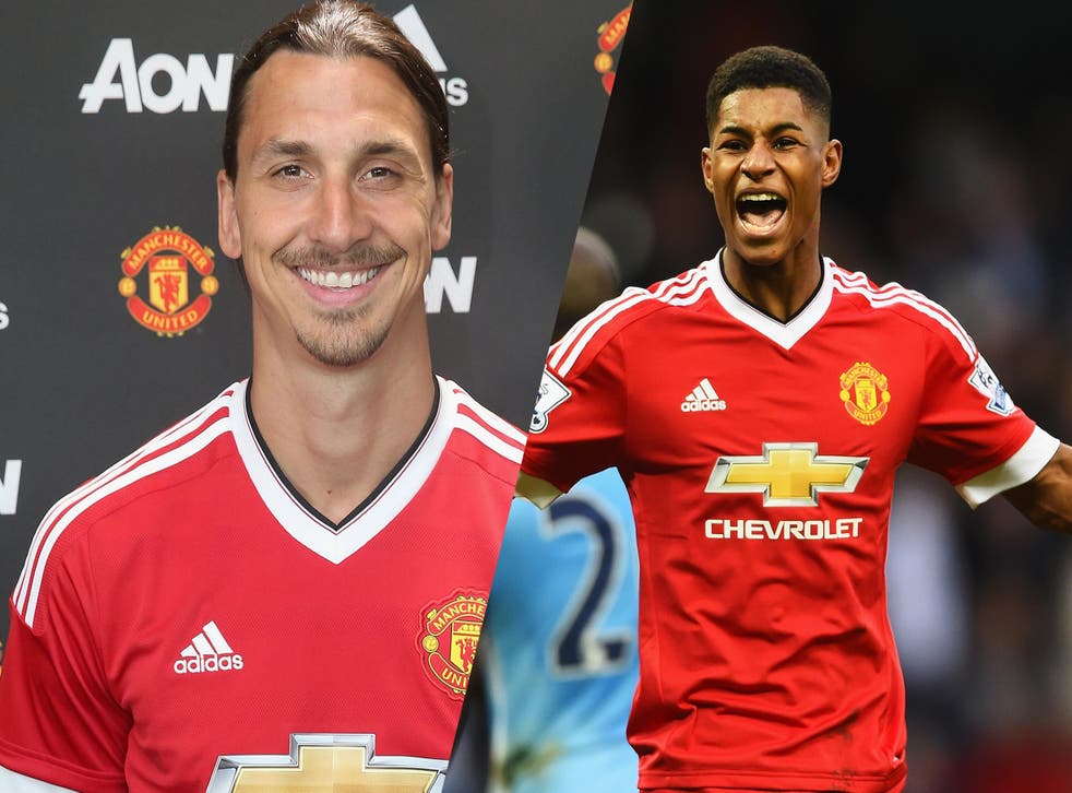 Ibrahimovic and Rashford could line up alongside each other