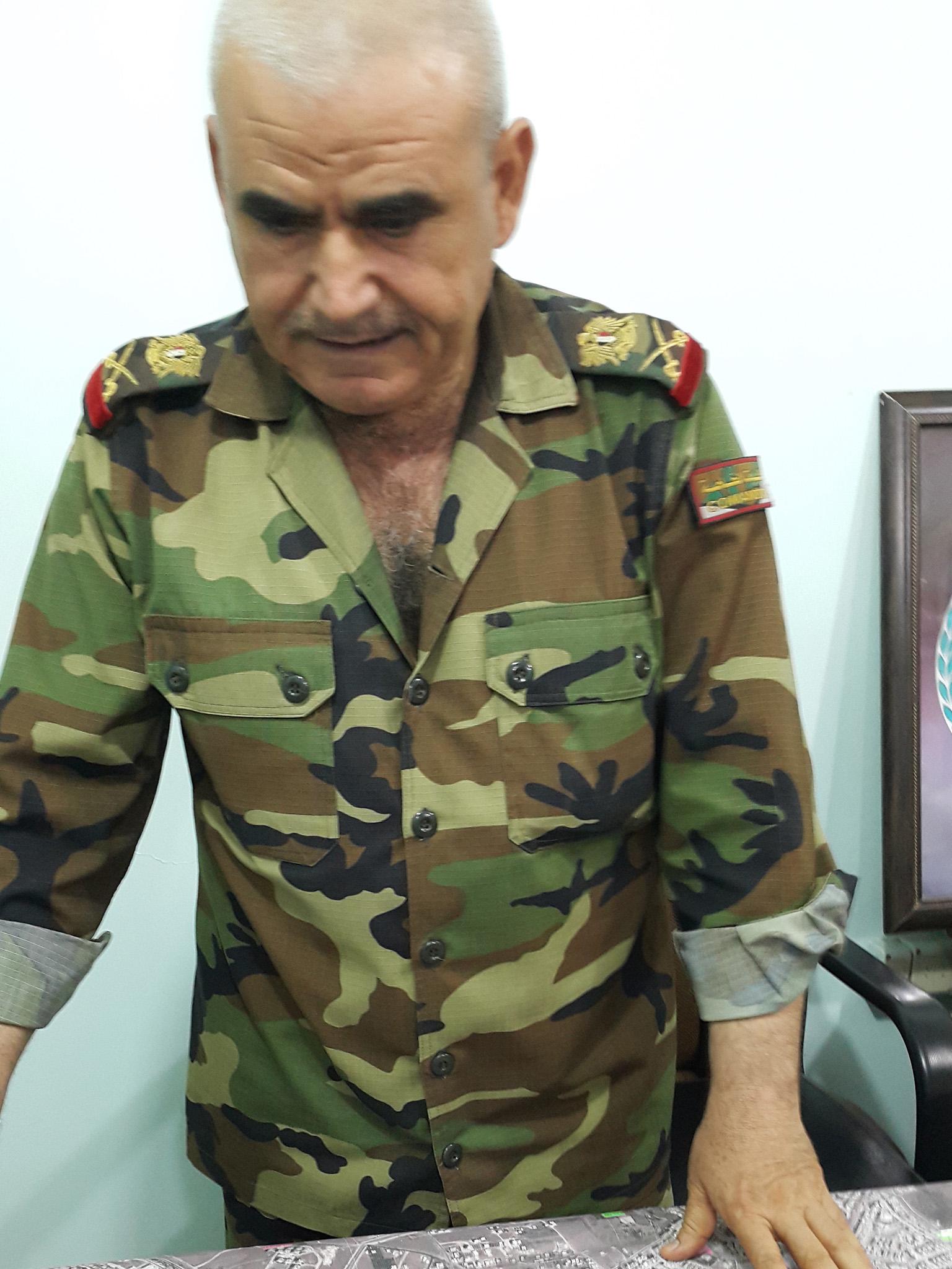 Brigadier Ali Ahmad Asa'ad in Deraa