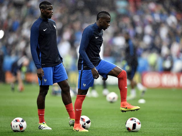 Paul Pogba and Blaise Matuidi are reported to be on the Manchester United radar