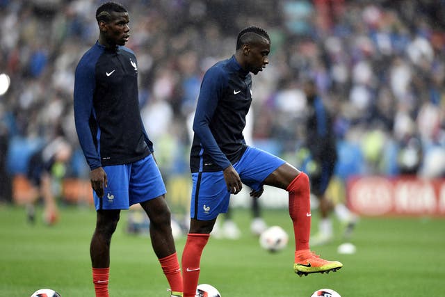 Paul Pogba and Blaise Matuidi are reported to be on the Manchester United radar