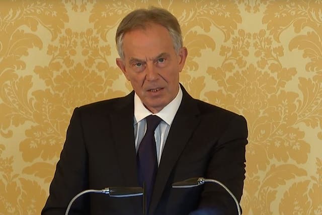Tony Blair responds to the publication of the Chilcot report