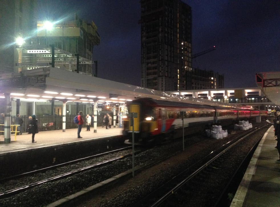Stop gap: the non-stop Gatwick Express will see services cut in emergency timetable