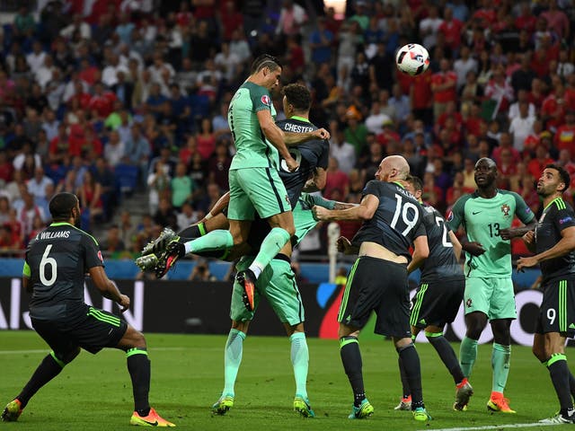 Portugal Vs Wales Match Report Cristiano Ronaldo Breaks Welsh Hearts To Seal Place In Paris Final The Independent The Independent