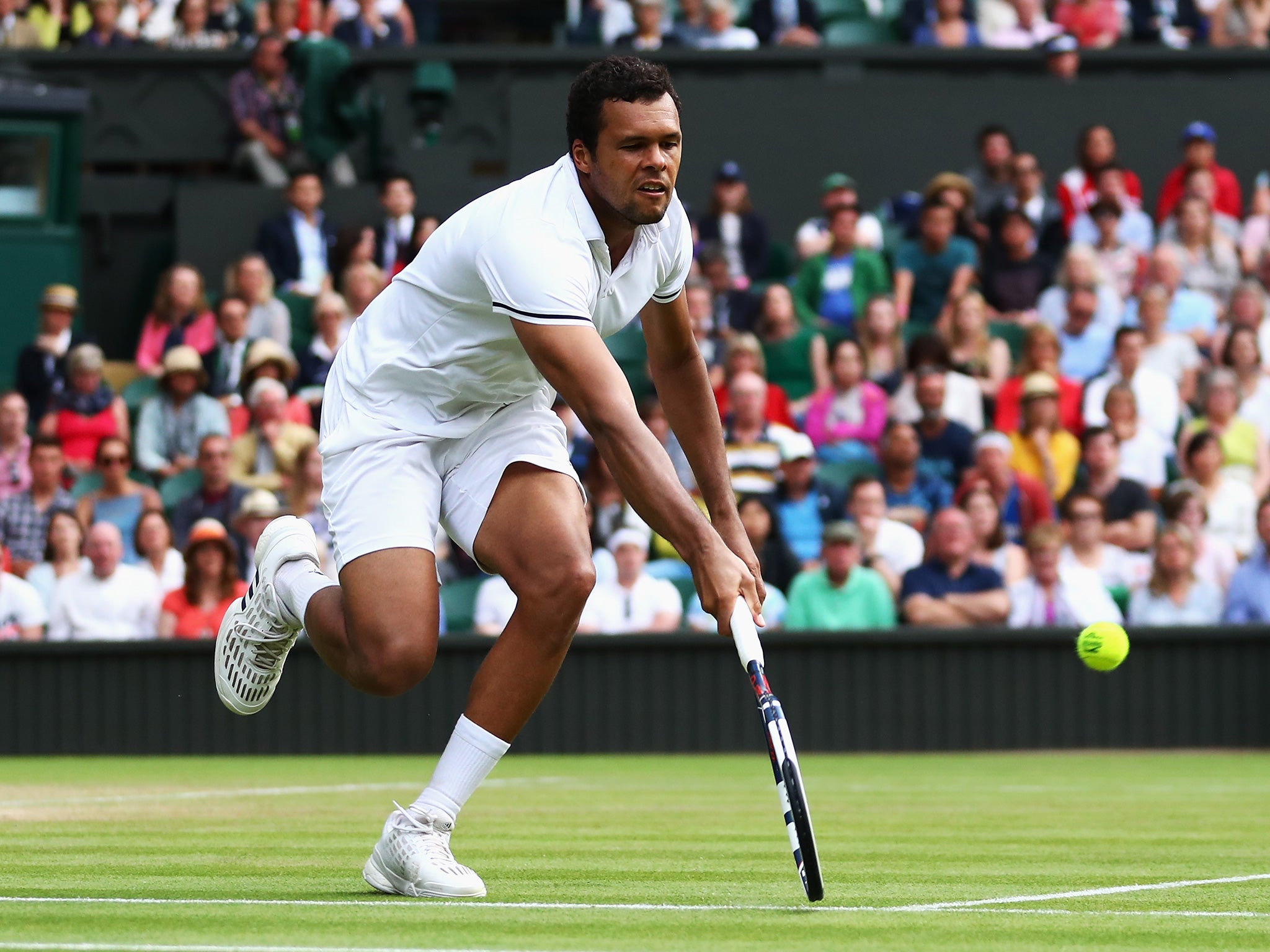 Tsonga aggressive net play provided Murray with a real test