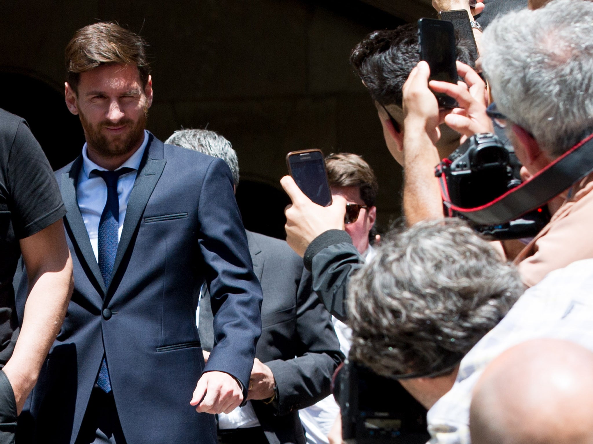 Messi was handed a 21 month jail sentence but is unlikely to go behind bars