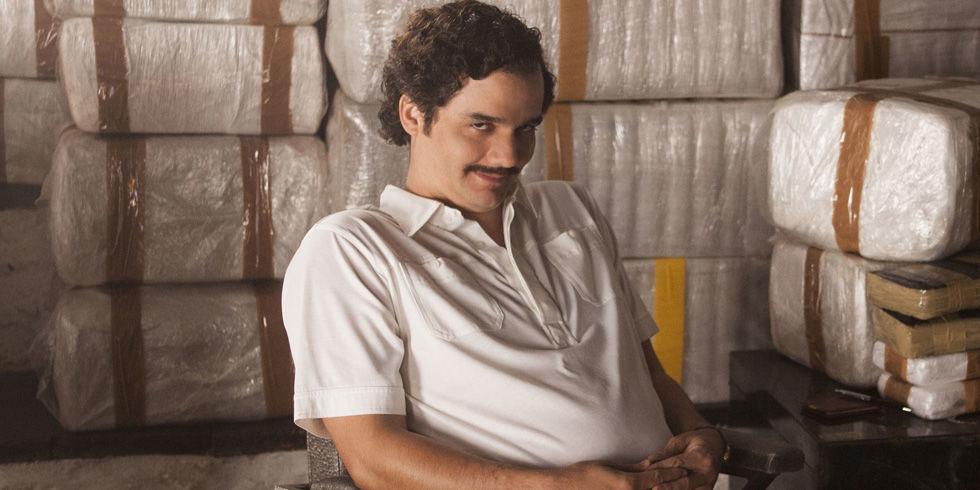 Wagner Moura plays Pablo Escobar in the Netflix show